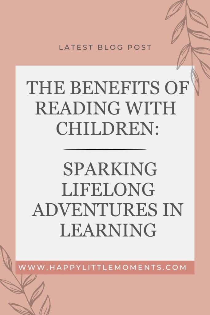 The Benefits of Reading with Your Child