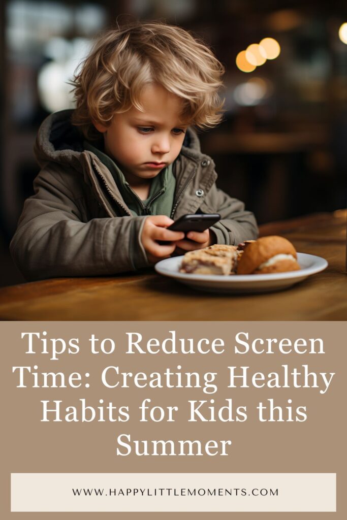 Tips to Reduce Screen Time