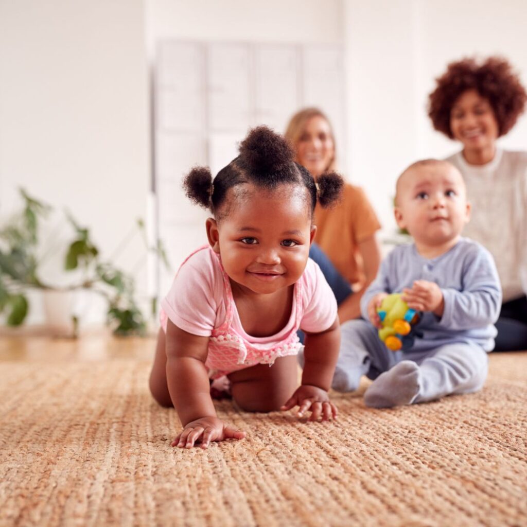 Infant Playing