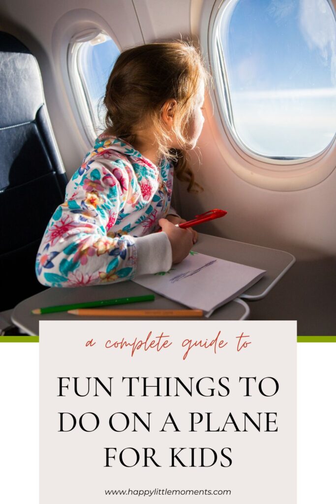 Fun Things to Do on a Plane for Kids