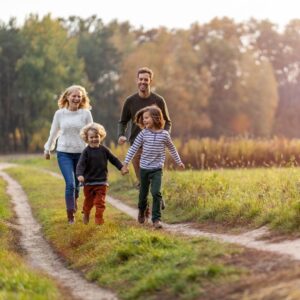 Family Walking