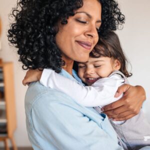 Mother Embracing Child