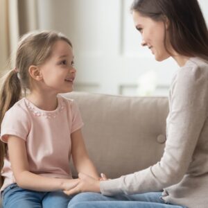 Mom Talking to Child 2